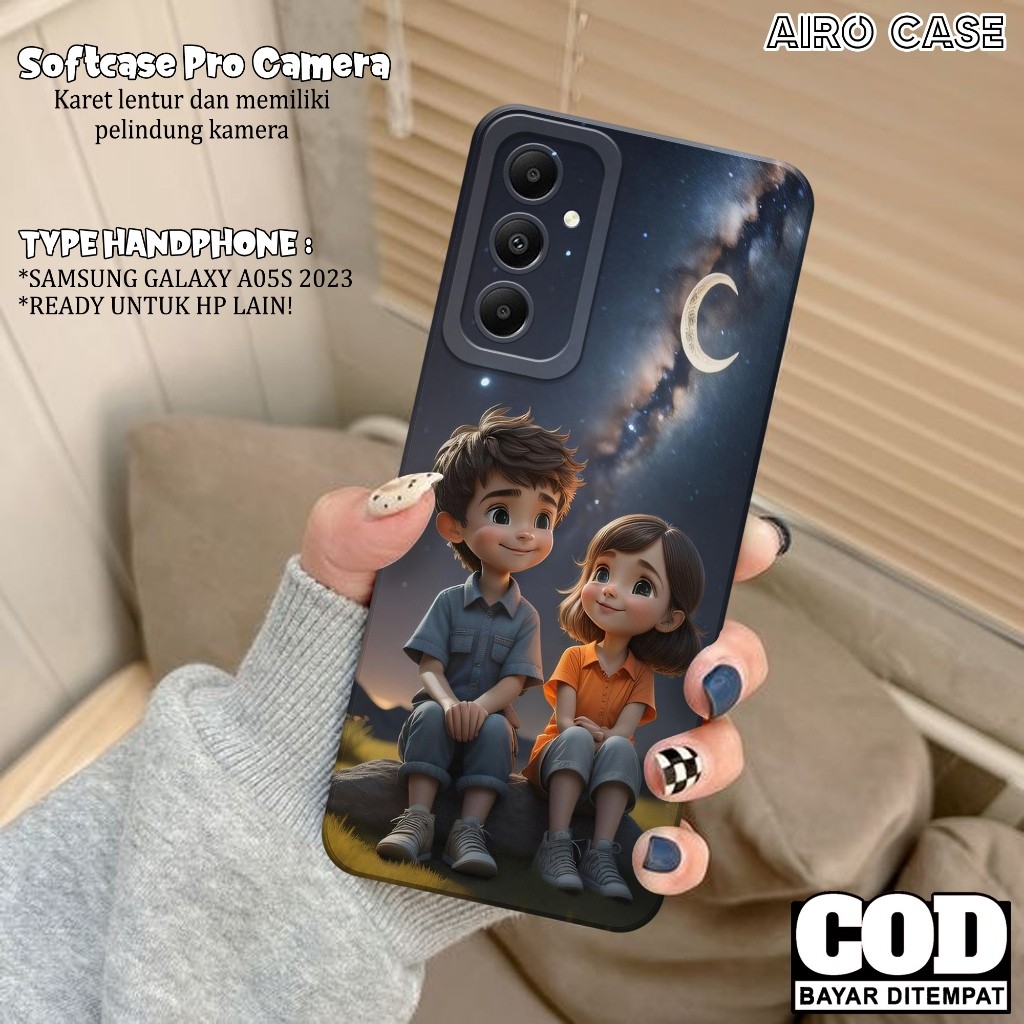 HP เคส Samsung Galaxy A05S 2023 ใหม่ล่าสุด - เคส Airo - เคส Samsung Galaxy A05S 2023 Softcase - เคส 