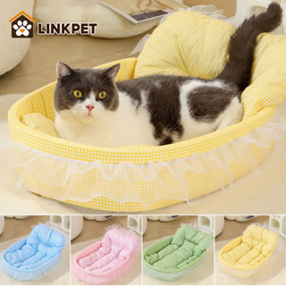 🐱รังสัตว์เลี้ยง🐶เบาะแมว ที่นอนแมว เตียงหมา 60x40cm นุ่มและสบ…