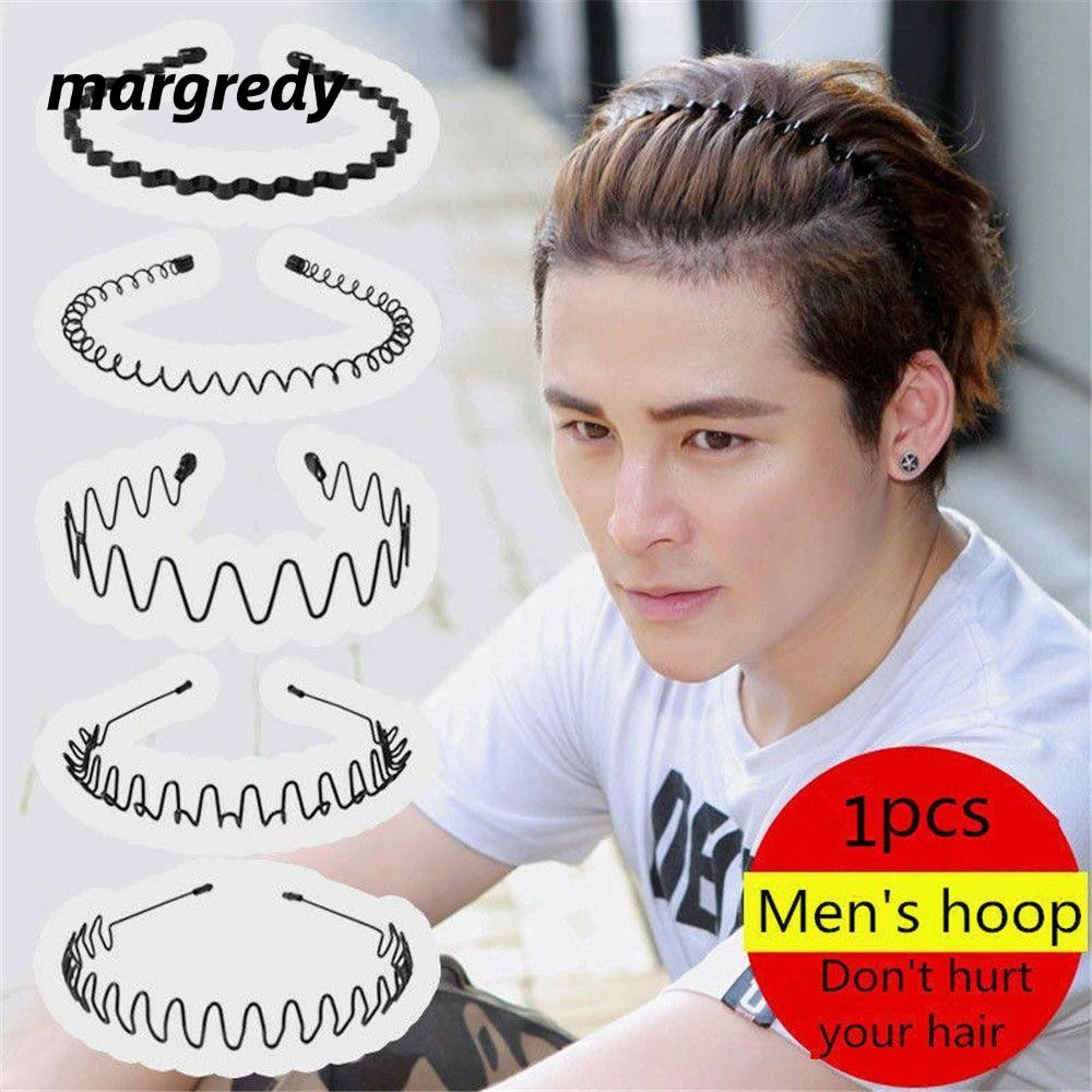 Margredy ที่คาดผมแฟชั่นหัวสีดําหยัก