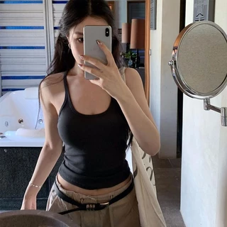 ลดกระหน่ำ สินค้าล็อตสุดท้าย!! เสื้อครอปผู้หญิง เสื้อกล้าม เสื้อสายเดี่ยวผู้หญิง เสื้อกล้ามสไตล์สาวฮอต