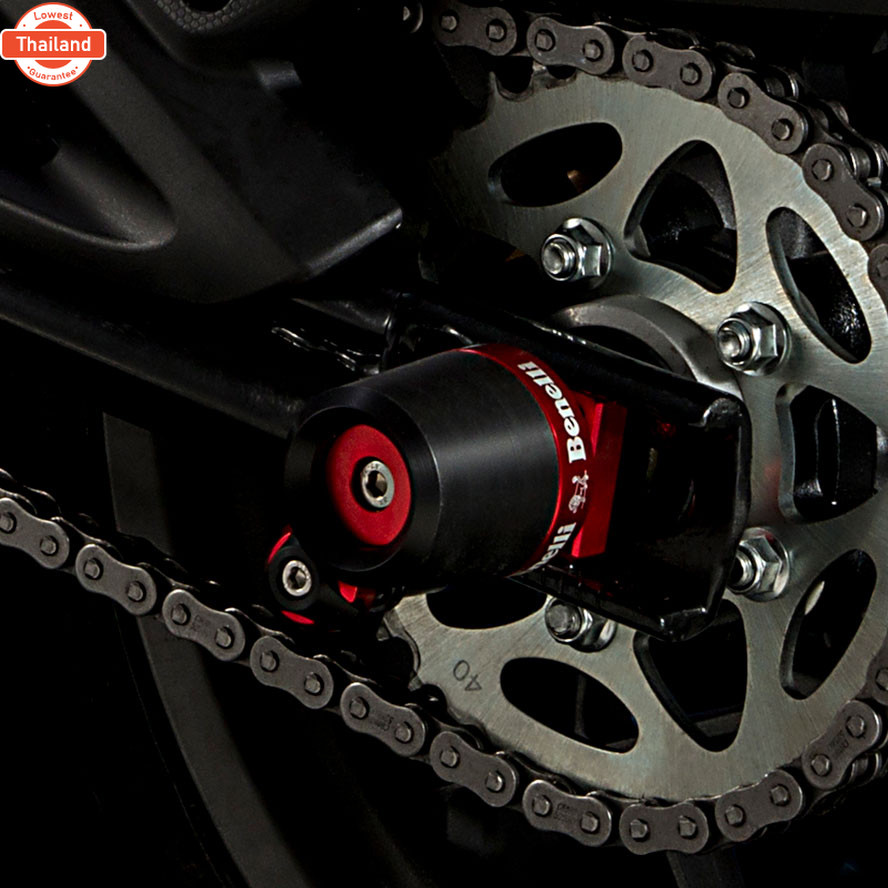 กันล้มล้อหลัง ชุดแต่ง เเนลลี่ Benelli TNT300,302S,302R สีแดง,ทอง,เงิน,ไทเทเนียม