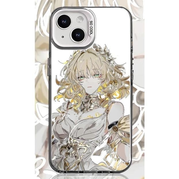 Noble Manga Girl Phone Case 11 12 Pro 13 14 Plus 15 16 Promax