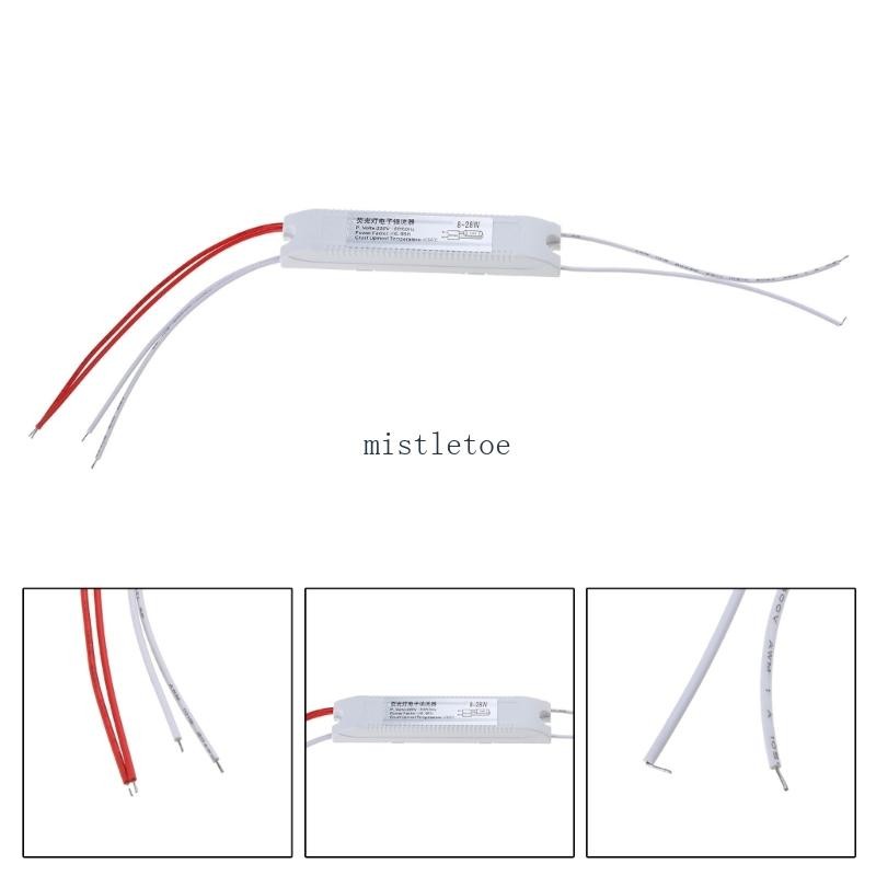 Mis บัลลาสต์อิเล็กทรอนิกส์สําหรับโคมไฟเรืองแสงหลอดไฟ 18-22W AC220V สําหรับไฟหน้า T4