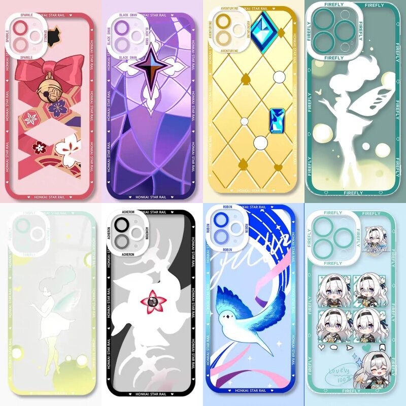 อะนิเมะ Honkai Star Rail สําหรับ OPPO A3X A3 Pro A3 A38 A60 A78 A98 A79 A17 A17K A58 A37 5G A57 A77 2022 A77s A2 A18 F23 กรณีTPUนุ่ม