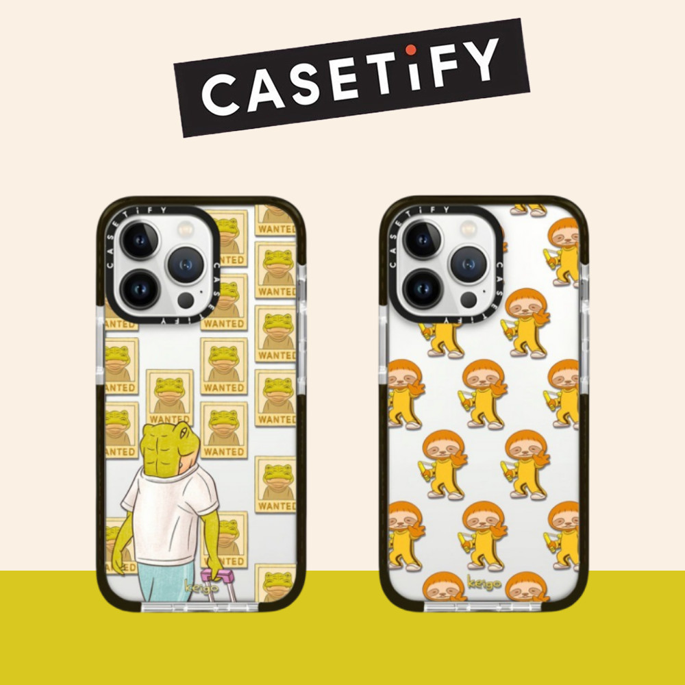 Casetify Monster Frog Softเคสโทรศัพท์สําหรับiPhone 16 Pro Max 16 Plus 15 Pro Max 14 13 12 11 Pro Max XR IXกรณีห่อปลอกด้านหลังกันกระแทก