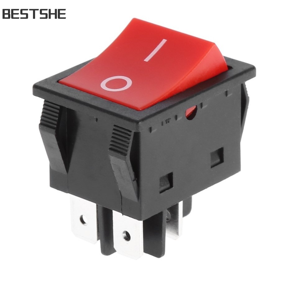 <bestshe> สวิตช์สวิตช์เชื่อมหม้อต้มกระแสสูง 30A 250VAC Four-pin