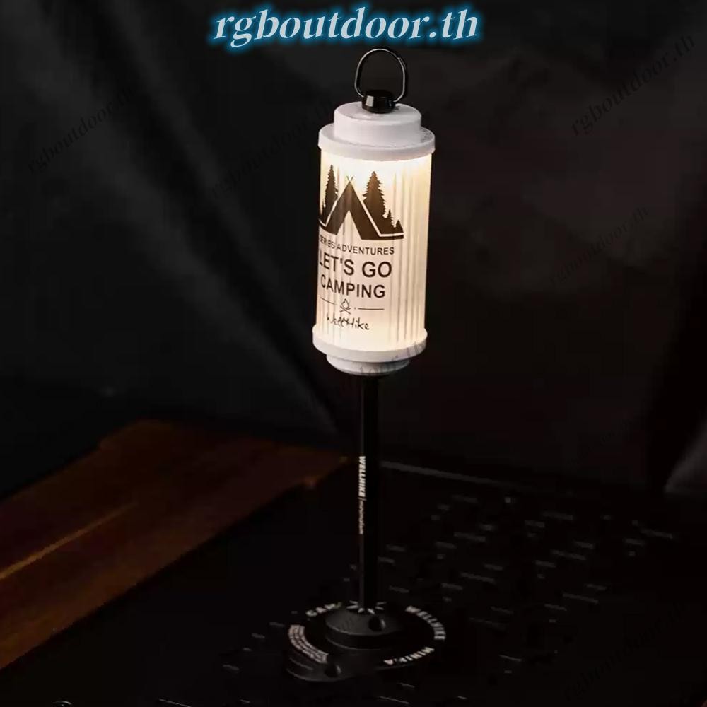 จัดส่งในกรุงเทพฯ🚚 ไฟ LED ตั้งแคมป์กลางแจ้ง USB ชาร์จ 4500mAh เต็นท์โคมไฟสําหรับไฟดับ