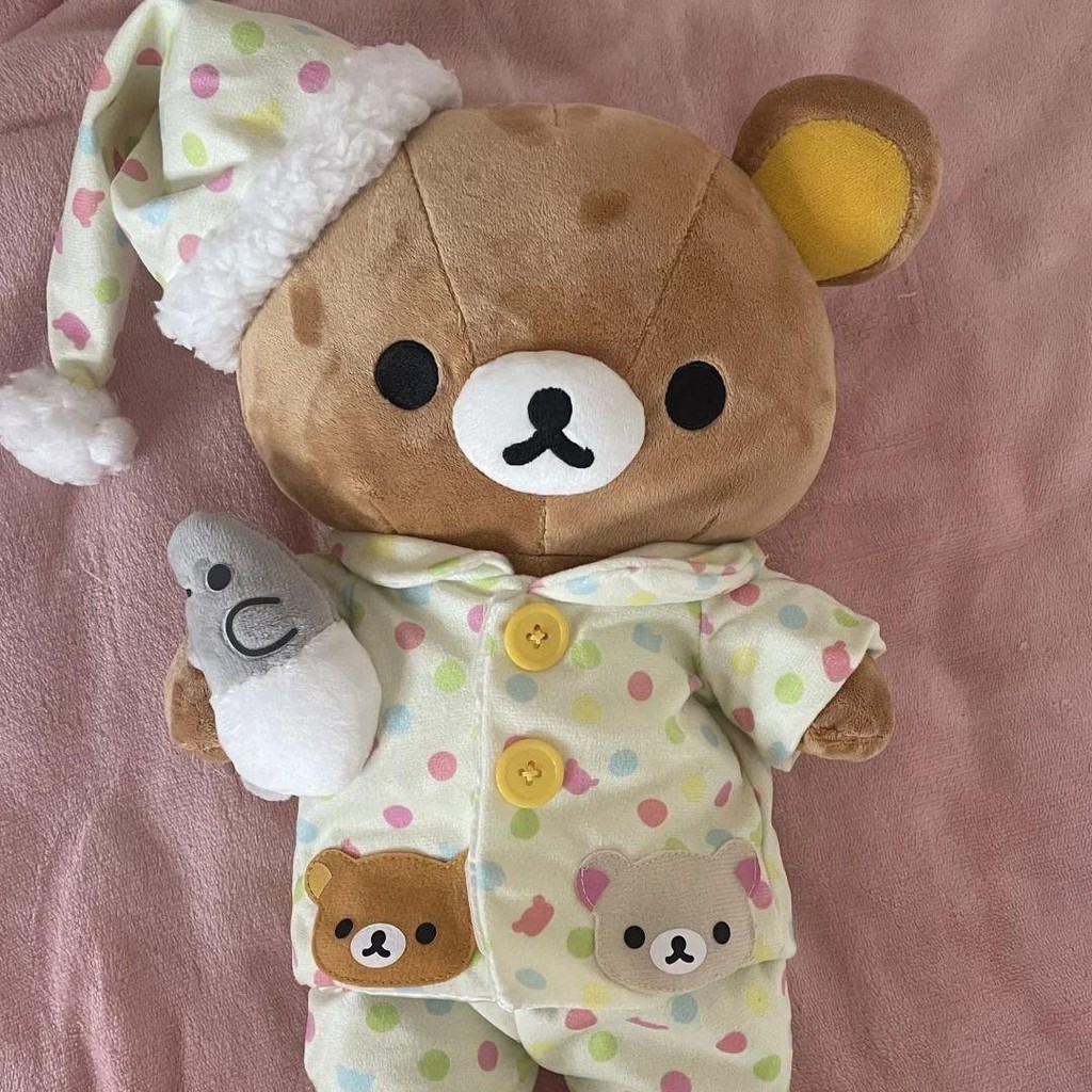 Rilakkuma ยัดไส้ของเล่นน่ารักตุ๊กตาตุ๊กตาหมีตุ๊กตานอนหมอนตกแต่งห้องหมอนอิง C omfort ตุ๊กตาของขวัญวันเกิดสำหรับแฟน ราคา ถูกที่สุด ดีลบีเคเค แกลเลอรีภาพที่ 9