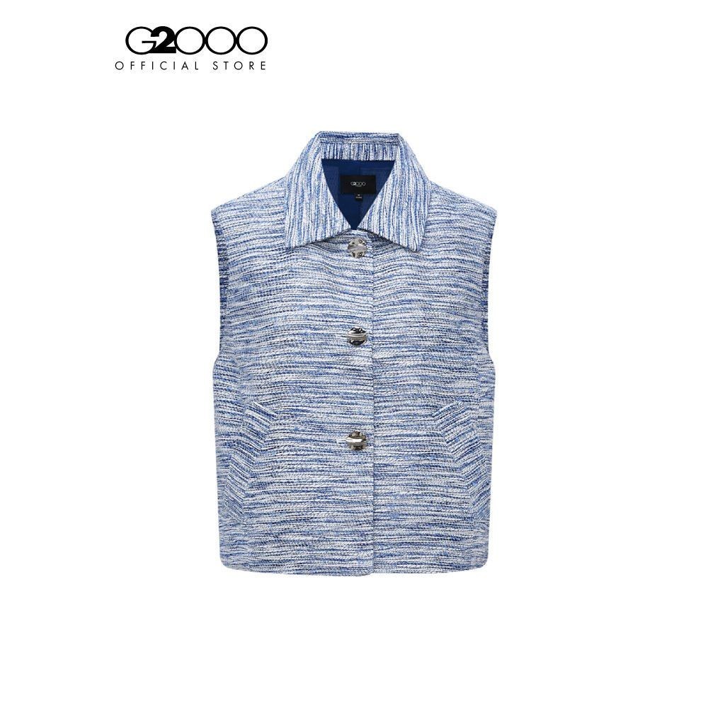 G2000 เสื้อแจ็คเก็ตสำหรับผู้หญิง ทรง Easy Fit รุ่น 4128102073 BLUE