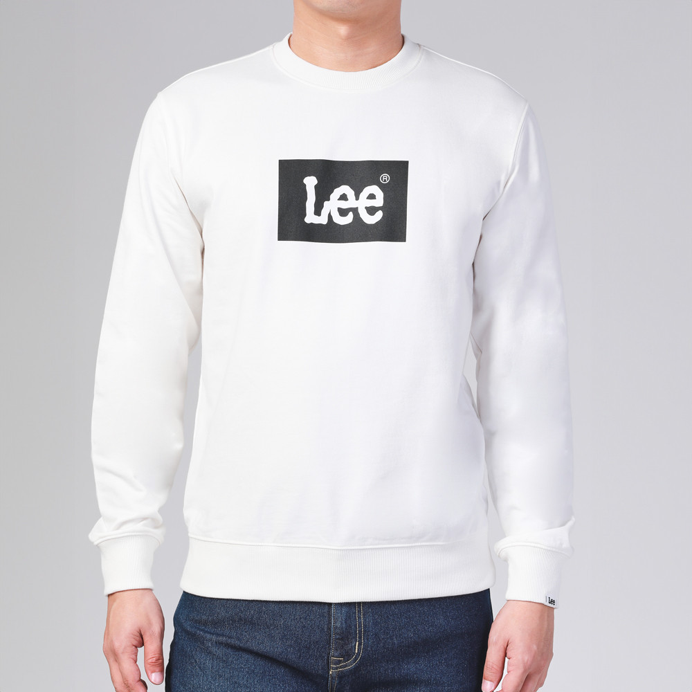 LEE เสื้อสเวตเตอร์ผู้ชาย รุ่น LE S624MPULS21 สีครีม