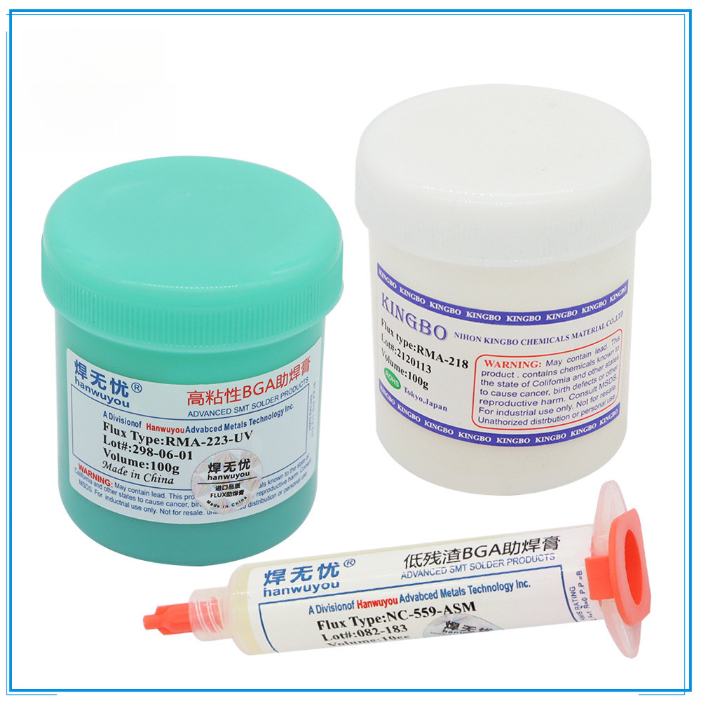 00กรัม RMA-218 kingbo ซ่อมเมนบอร์ดมือถือบัดกรีวาง559บัดกรีน้ำมันญี่ปุ่น BGA บัดกรีน้ำมัน