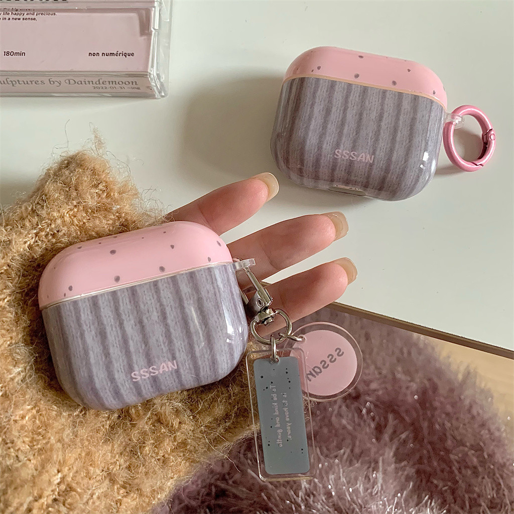 สําหรับ iphone AirPods Pro 3 AirPods 1/2/3/4 IMD- เคสหูฟังไร้สายพื้นผิวเรียบการ์ตูน