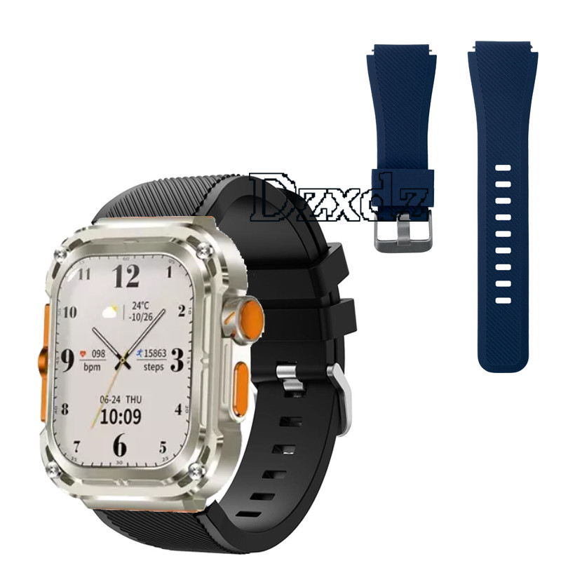 สายรัดซิลิโคนสําหรับ Z85 Max / Z85 Max Ultra / Z83 / Z83 Max / Z79 Max Ultra SmartWatch เปลี่ยนสายรั