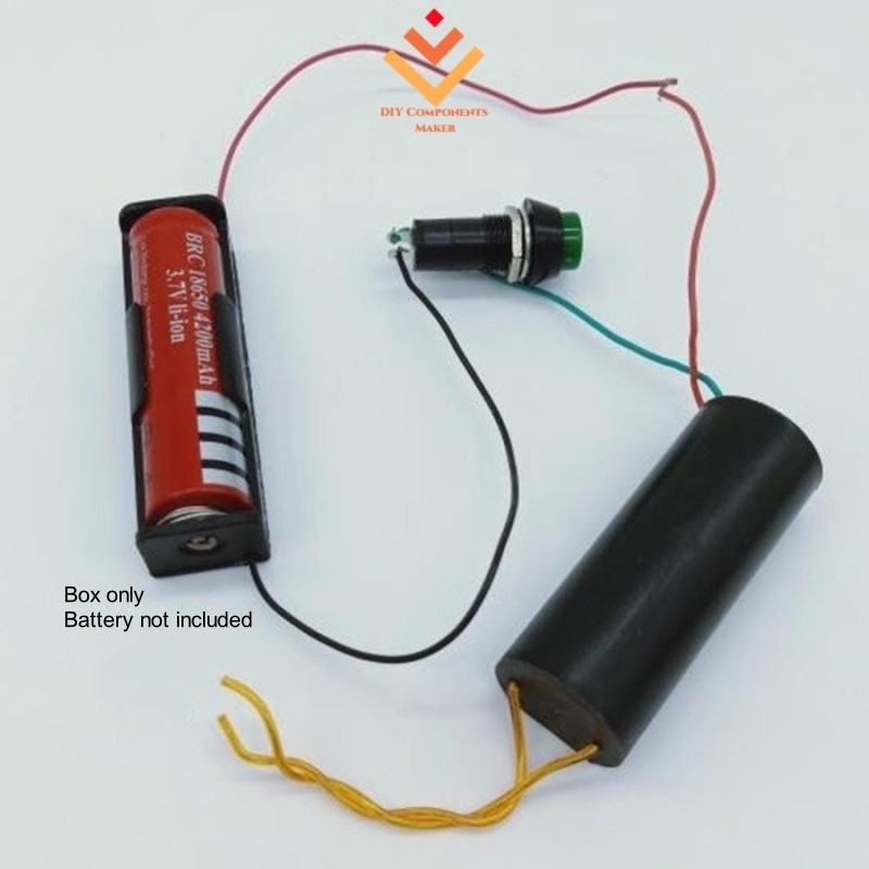 ชุด DIY DC 3V-6V ถึง 200kV 200000V Boost Step-up Power Module เครื่องกําเนิดไฟฟ้าแรงสูงพร้อมกล่องสวิตช์
