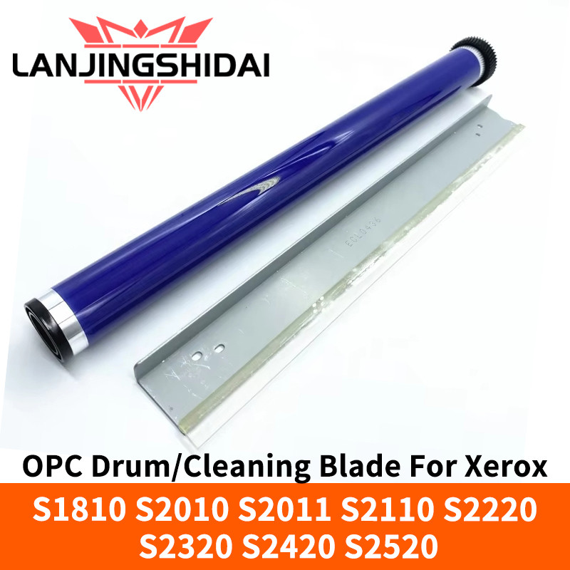 48 เกียร์คุณภาพสูง OPC กลองสําหรับ XEROX DocuCentre S1810 S2010 S2011 S2110 S2220 S2320 S2420 S2520 ทําความสะอาดใบมีด