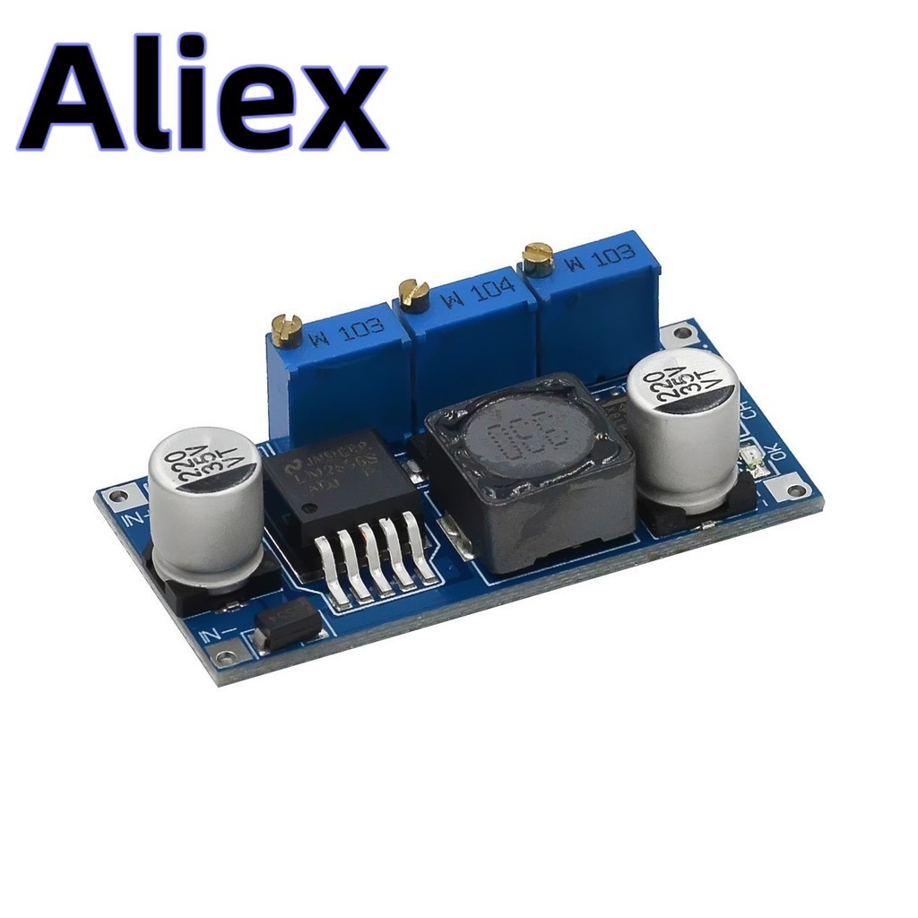 LM2596 LED Driver DC-DC Step-down ปรับ CC/CV โมดูลแหล่งจ่ายไฟแบตเตอรี่ Charger ปรับ LM2596S คงที่ Cu