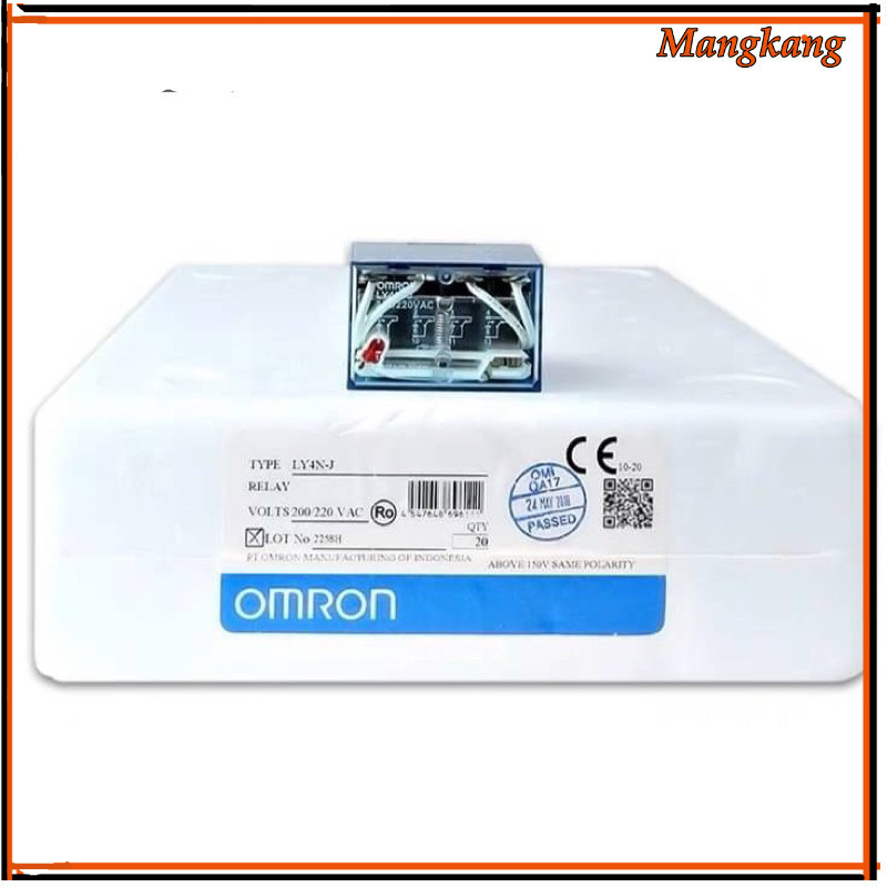 ของใหม่! LY4NJ Ly4 Ly4N รีเลย์ เดิมแท้  OMRON รีเลย์กลาง LY4N J DC24V ส่งทุกวัน ร้านใน  กทม