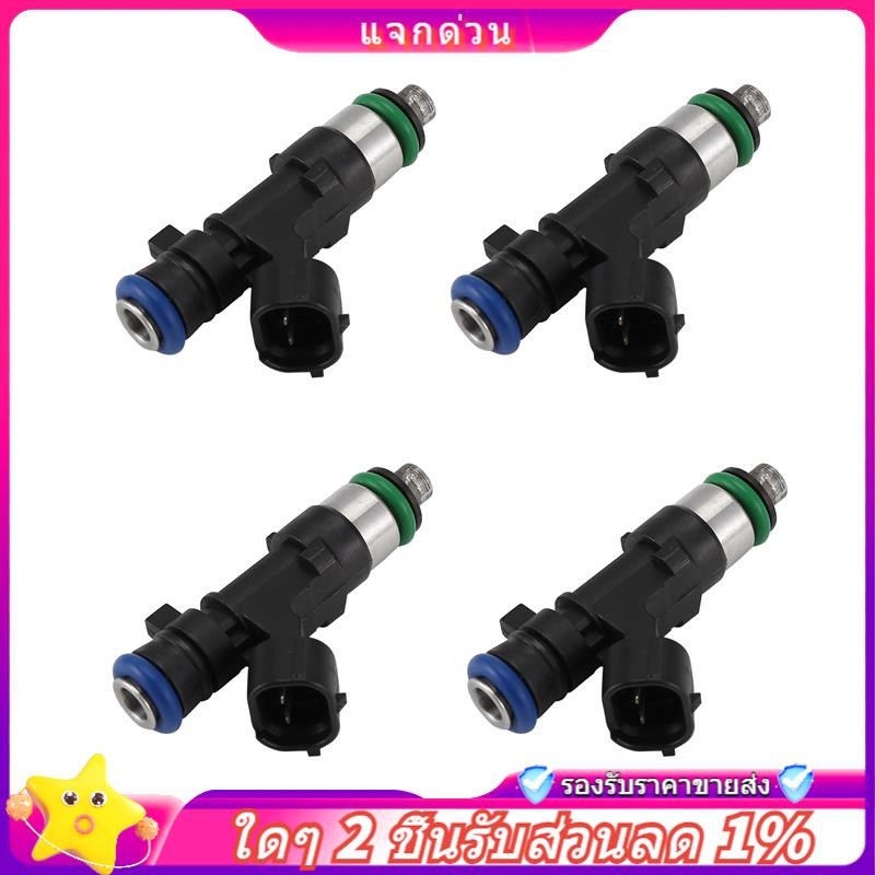 ในสต็อก-4pcs 1465A069 EAT310 หัวฉีดน้ํามันเชื้อเพลิงสําหรับ 3.8 V6