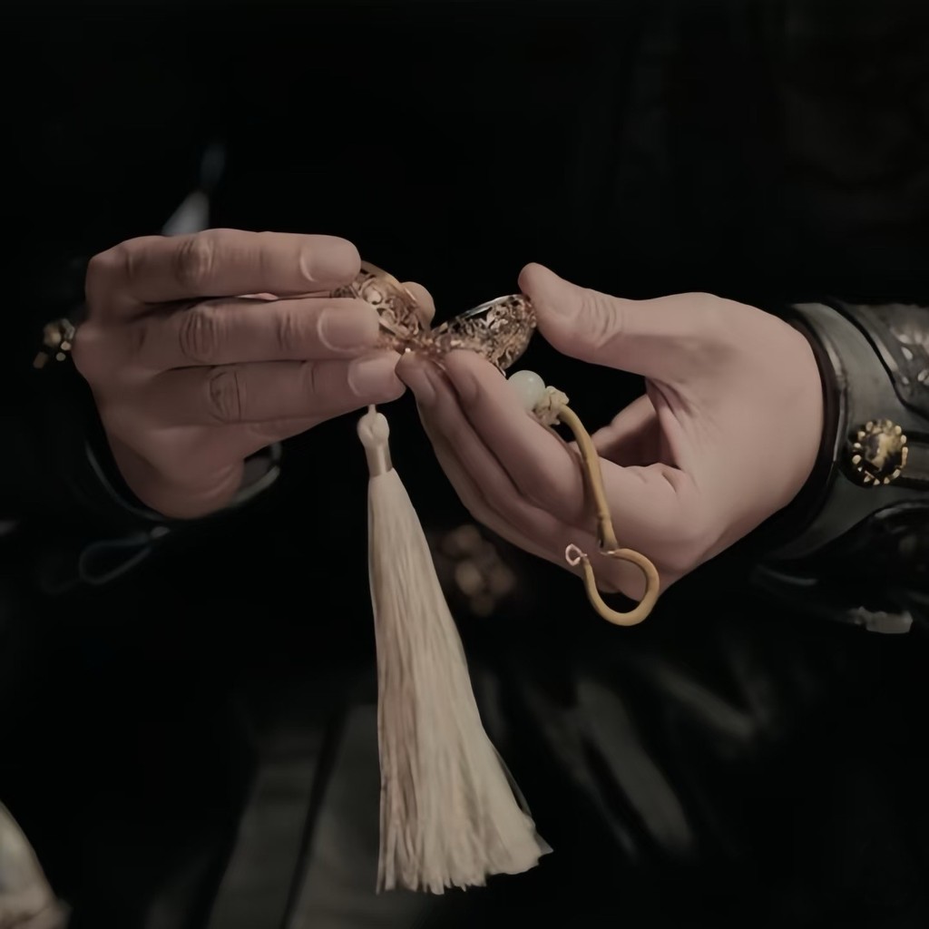 จิ่วจง สีม่วงสไตล์เดียวกันซองระฆังเครื่องประดับโบราณต้องห้ามเอวเครื่องประดับ - รูปที่ 2