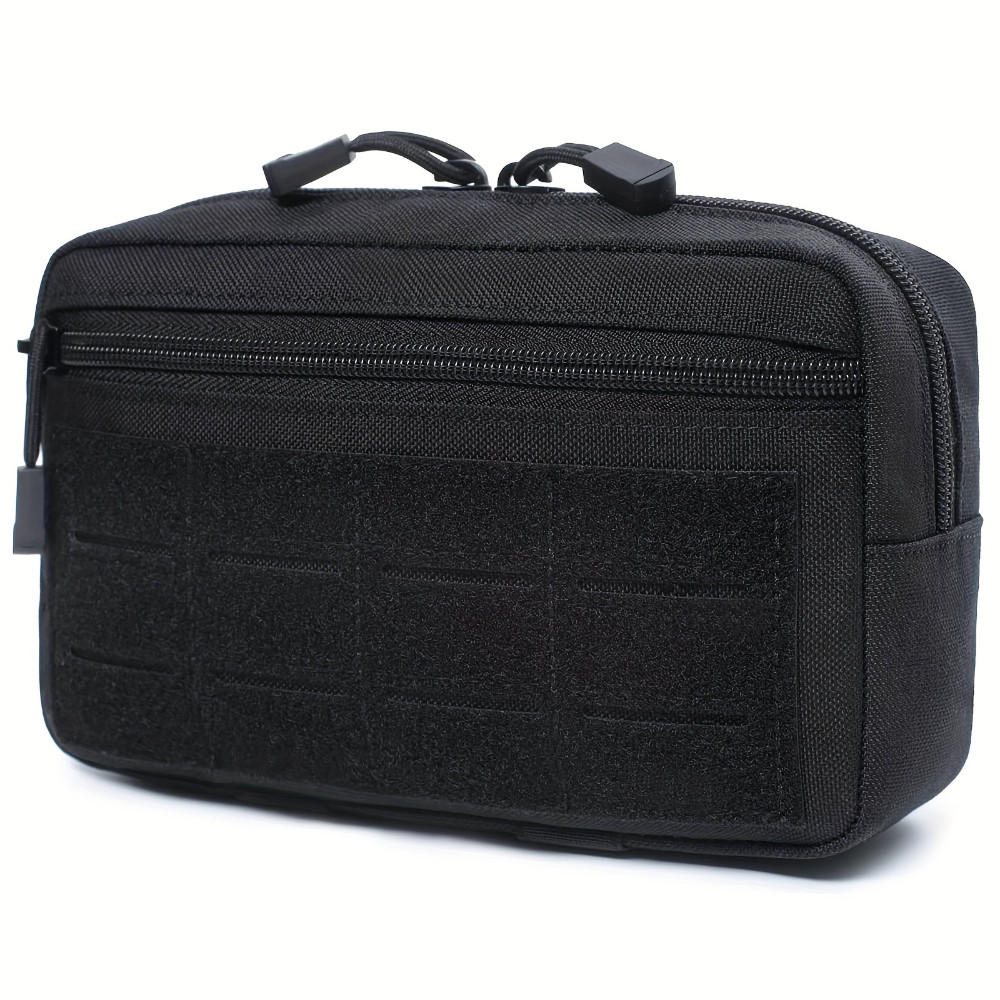 Luc กลางแจ้ง Molle การจัดการแนวนอนกระเป๋าคาดเอวกระเป๋าเครื่องมือ EDC อเนกประสงค์