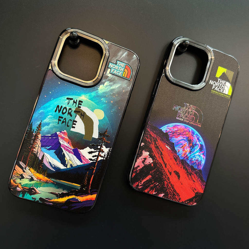 เปลือกแม่เหล็กสําหรับ IPHONE 16 15 14 13 12 11 PLUS PROMAX ฝาครอบป้องกัน Cool The North Face Case
