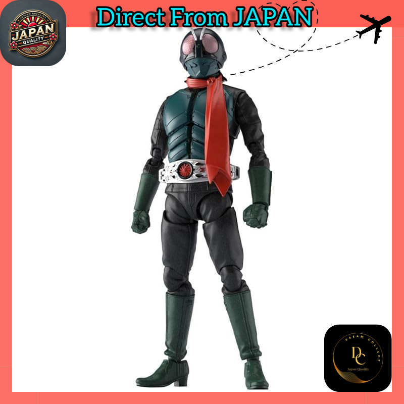 BANDAI SPIRITS Figure-rise Standard Kamen Rider (Shin Kamen Rider) Color-Completed Plastic Model 2642194