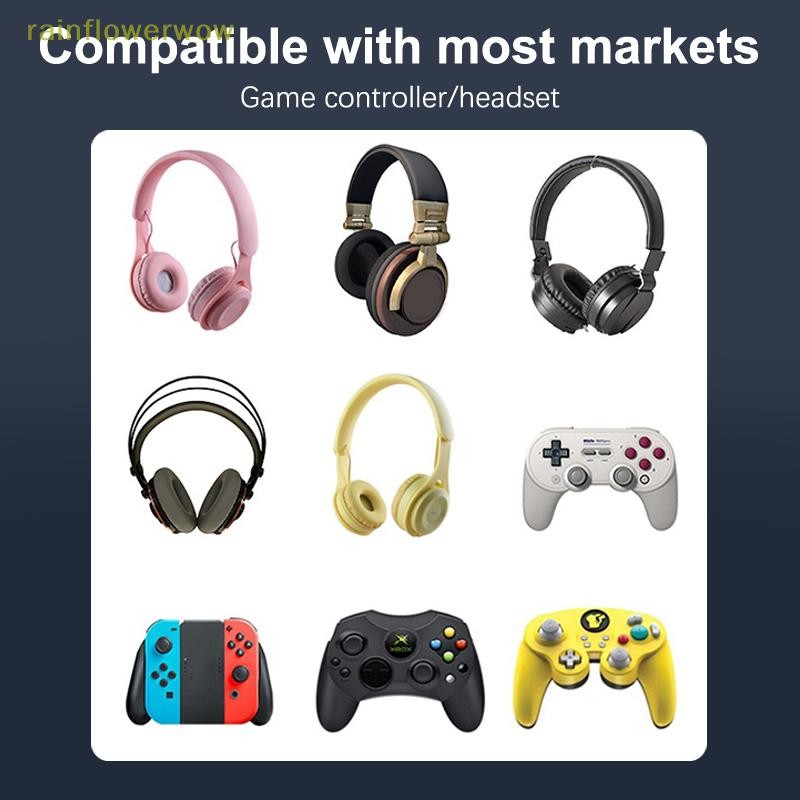 C & B Universal ติดผนังหูฟังขาตั้ง Gaming Controller สําหรับ PS5 PS4 สวิทช์ Pro Xbox One Gamepad ชุดหูฟัง Bracket แขวน (th)