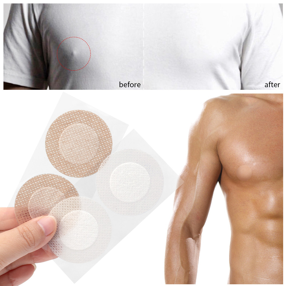 แผ่นแปะหน้าอกผู้ชาย Anti-Bulge ระบายอากาศได้ รูปที่ 4