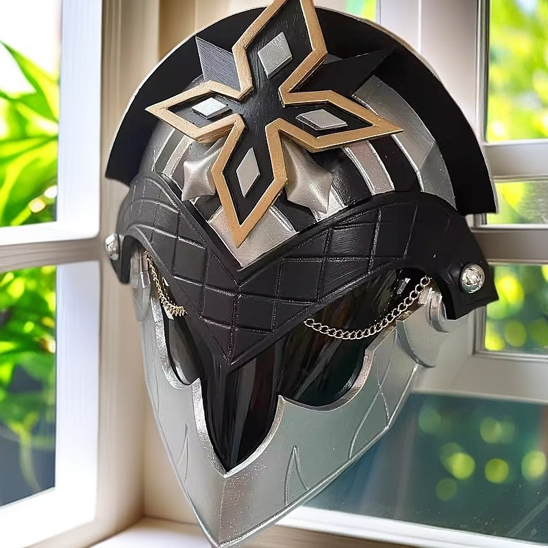 อัพเกรด Yuanshen Fools CEO กัปตัน Kapitano คอสเพลย์ Props Yuanshen กัปตัน cos หน้ากาก