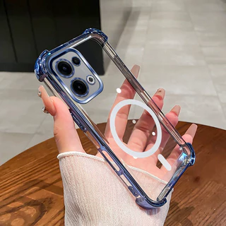 เคสสําหรับ OPPO Reno 13 5G PRO เคสโทรศัพท์ 2025 กันกระแทกแม่เหล็กใหม่ softCase SZ15
