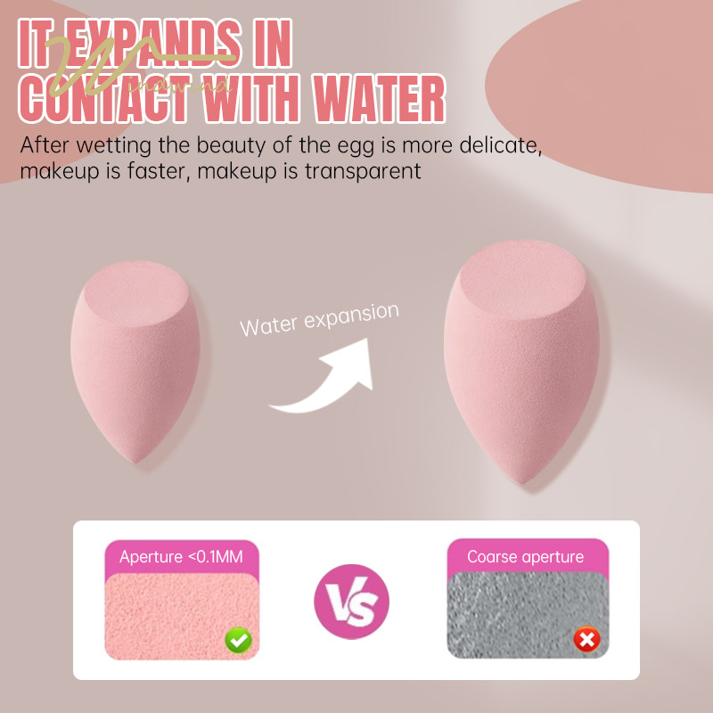 ชุดแป้งพัฟ 14 ชิ้น Soft&Skin-Friendly สามารถใช้เปียกหรือแห้งเพื่อสร้างเมคอัพเบสที่สมบูรณ์แบบ-wd - รูปที่ 5