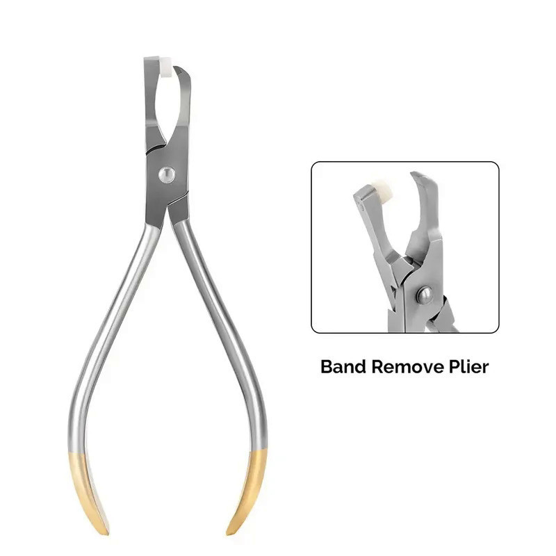 Dental Orthodontic Plier Distal End Cutter Plier Ligature Cutter Band Removing Forcep Stainless Stee