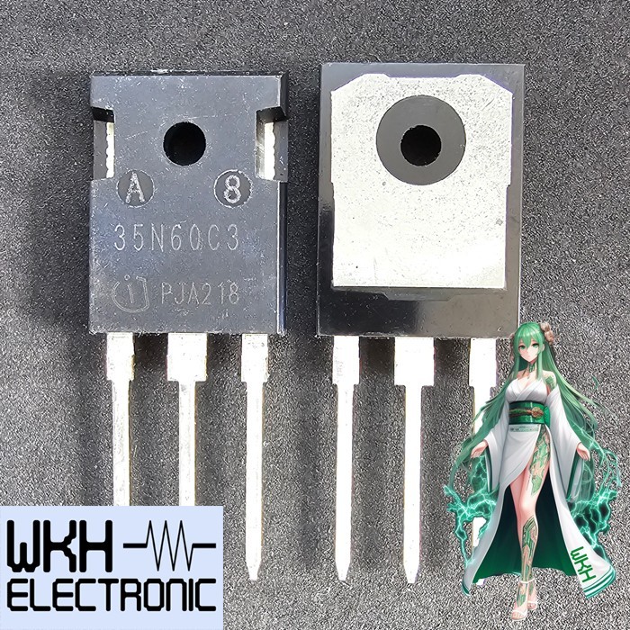 เครื่องมือชิ้นส่วน Mosfet 35N60C3 600V 34.1A N-Ch 35N60 35N60CFD TO247