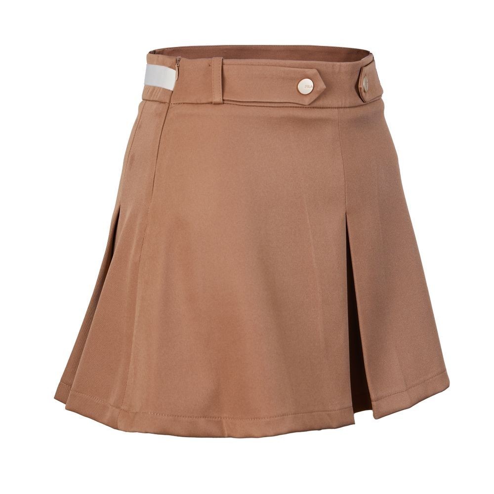 FILA กระโปรงผู้หญิง OLD MONEY รุ่น SKA240708W - BROWN