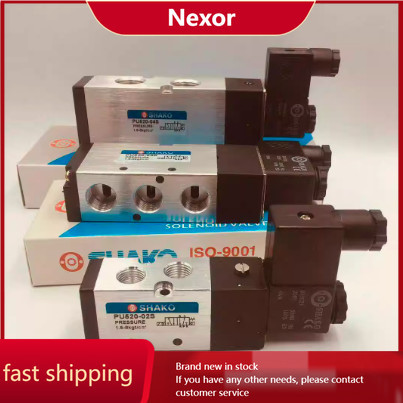 Nexor SHAKO วาล์วถอยหลังโซลินอยด์นิวเมติก PU520-PU530-PU530X-02S-03S-04S-02D-03D-04D