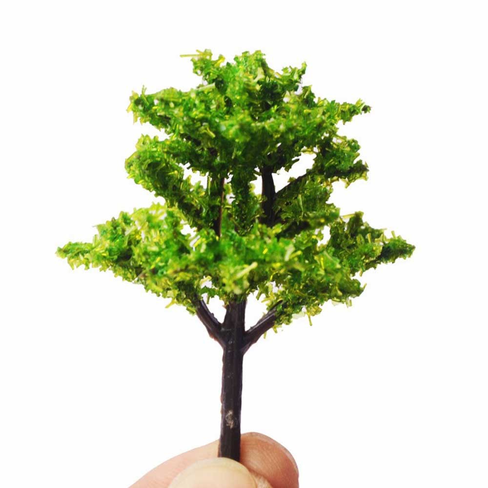 10pcs 12cm Artificial Flowers & Plants Trees Model Train Railroad Wargame Diorama Garden Scenery Lan