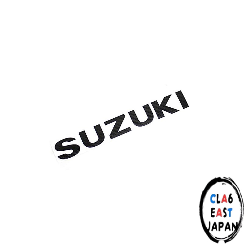 K-PRODUCTS Jimny JB23 JB64 Carbon Sheet Back Door Emblem Logo "SUZUKI"