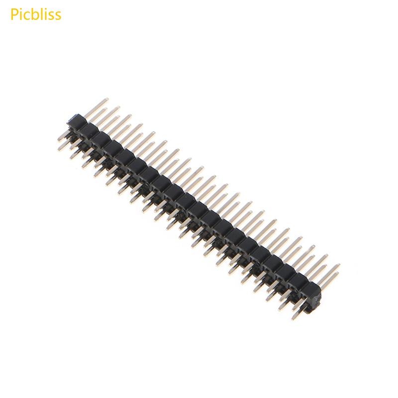 Picbliss 2 54 มม. 2x20 Pin Break-away Dual Male Header Pin สําหรับ Zero GPIO