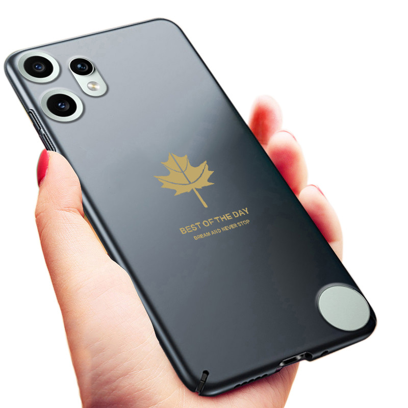 เคสโทรศัพท์สําหรับ NothingPhone CMF โทรศัพท์ 2 Pro ฝาหลังออกแบบใหม่หน้าจอกันฝุ่น Anti Drop Maple Lea