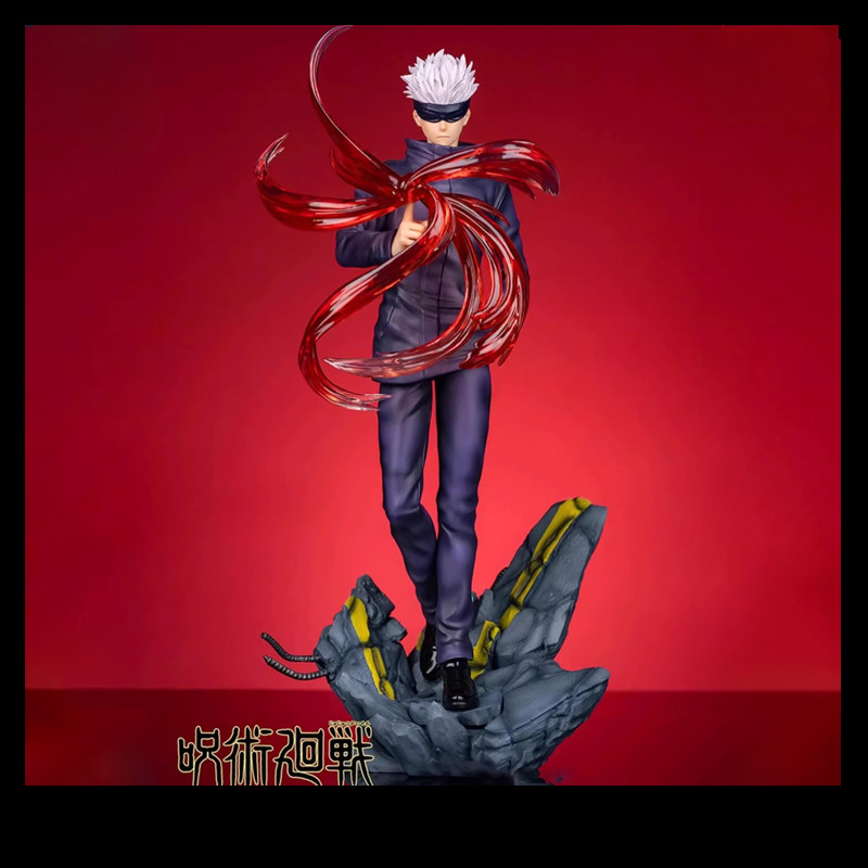 สถานที่ท้องถิ่น 28 ซม.Gojo Jujutsu Kaisen Action Figure Geto Sukuna ตุ๊กตาของเล่นสําหรับของขวัญเด็กเครื่องประดับรถคอสเพลย์อะนิเมะ COD สต็อกรูปตุ๊กตาของเล่นสําหรับของขวัญเด็กคอลเลกชัน
