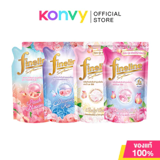 Fineline Fabric Softener Happeness 450ml (Dreaming Kiss/Sweetie Pink/Bloomimg Fresh/Peach Blossom/Baby Care)