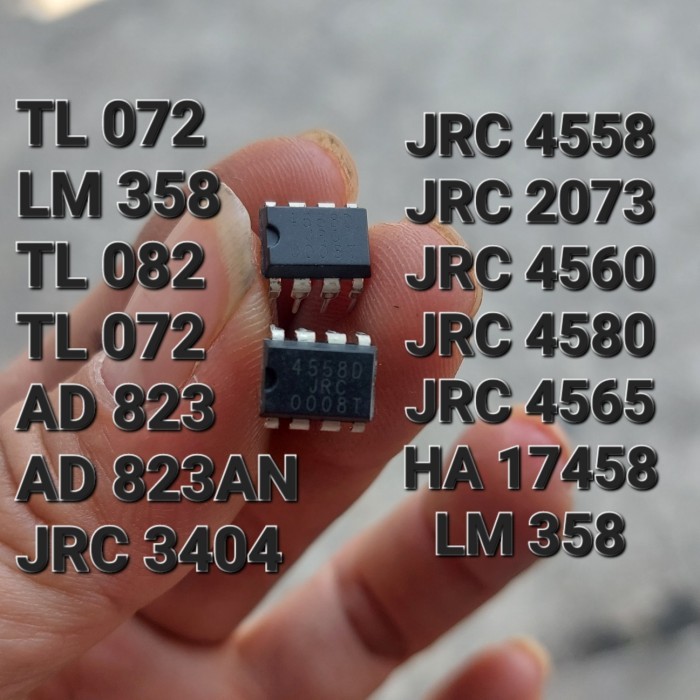 DDL99 ( JRC 4558 ) JRC LM TL HA AD 2073 4560 4580 4565 17458 082 082 823