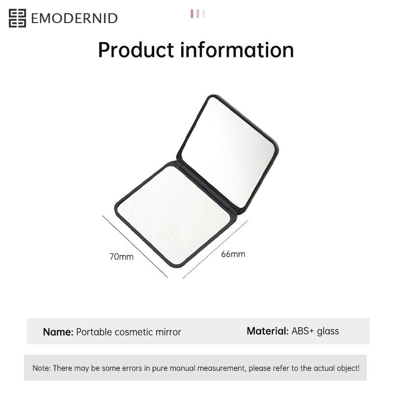 🔥🔥กระจกกระจก ลายการ์ตูน สองด้าน แบบพับได้ แบบพกพา สไตล์เกาหลี ผู้ชายและผู้หญิง - รูปที่ 6
