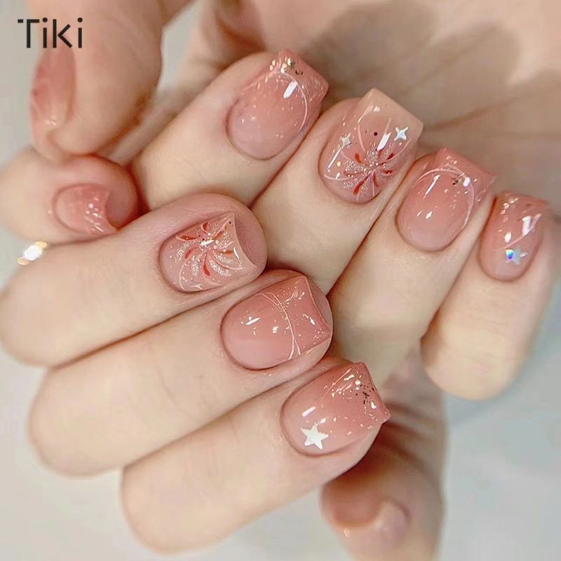 เล็บปลอมเจล ร้านไทยเล็บปลอมกันน้ำ กล่องละ 24 ชิ้น พร้อมส่ง - รูปที่ 2