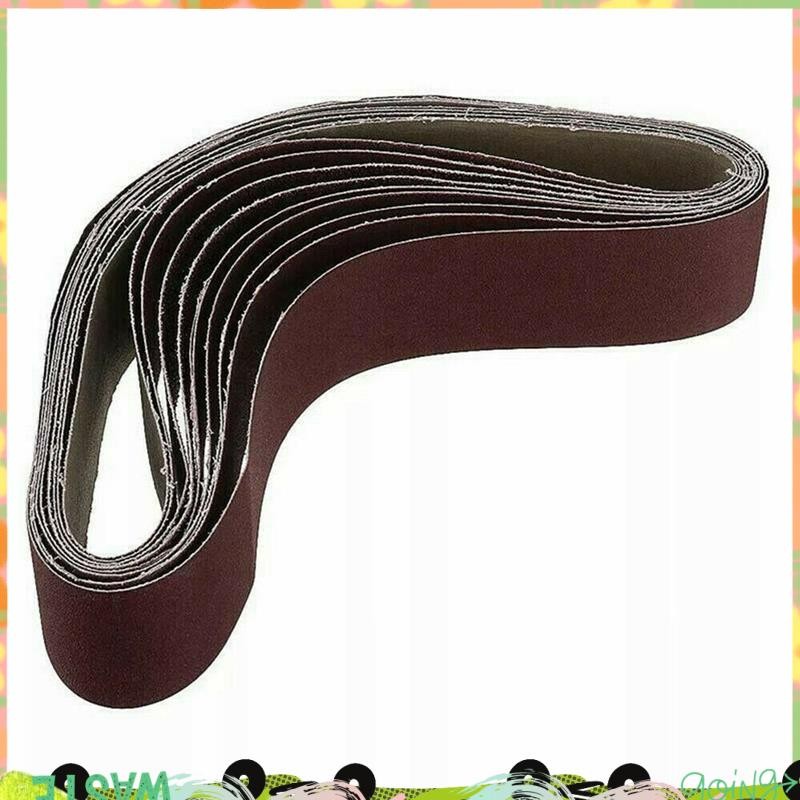 Super 10Pack 686X50Mm Sanding Belts 1000 Grit Aluminium Oxide Sander Sanding Belt