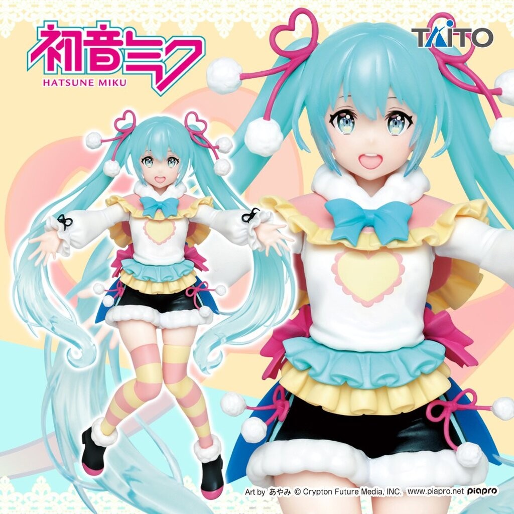 [ Figure แท้ ] Vocaloid Hatsune Miku Winter image Ver. [ Taito ]