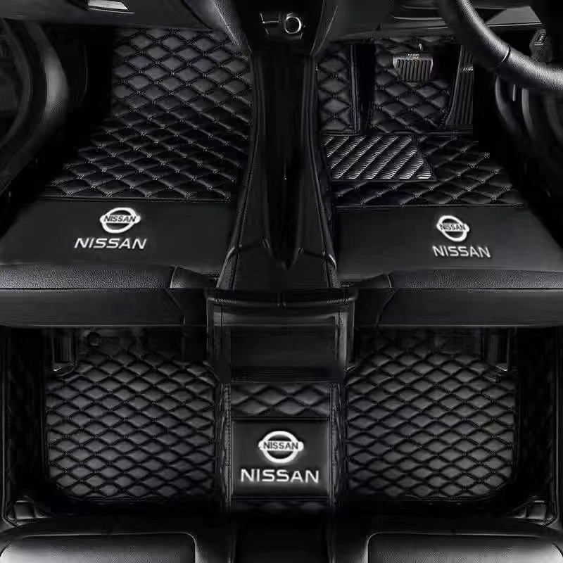[NISSAN] X-trial T31 T32 T33,Qashqai+2,Serena C26 C27 NV200 6 ที่นั่ง/ 7 ที่นั่งพรมรถ 3 แถวขวามือขับรถพรมหนังกันน้ําพรมปูพื้นรถยนต์