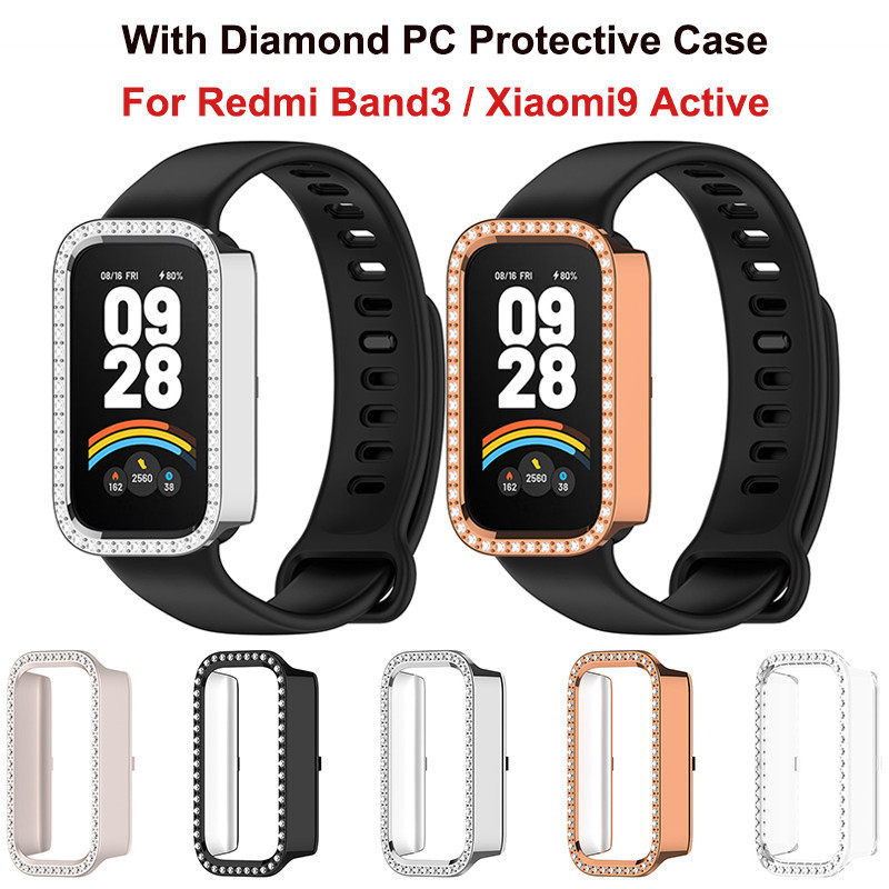 สำหรับ Xiaomi Smart Band 9 Active Case PC Full Cover + ฟิล์มกระจกนิรภัย Hard Casing สําหรับ Mi Band 9 Active สมาร์ทวอท์ช ราคา ถูกที่สุด ดีลบีเคเค แกลเลอรีภาพที่ 2