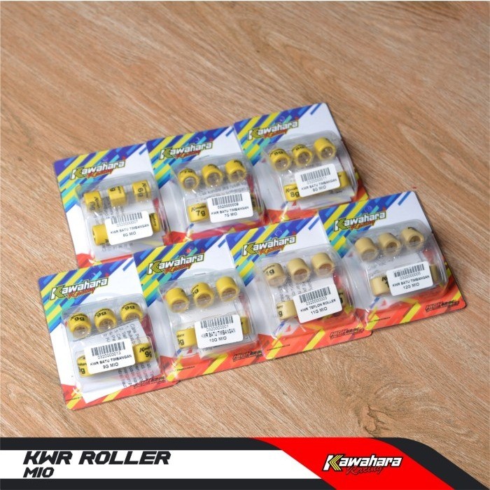 ลูกกลิ้งเทฟล่อน Kawahara Racing คาร์บูเรเตอร์ MIO / MIO-i Kawahara / FINO / ชุด / ขายปลีก