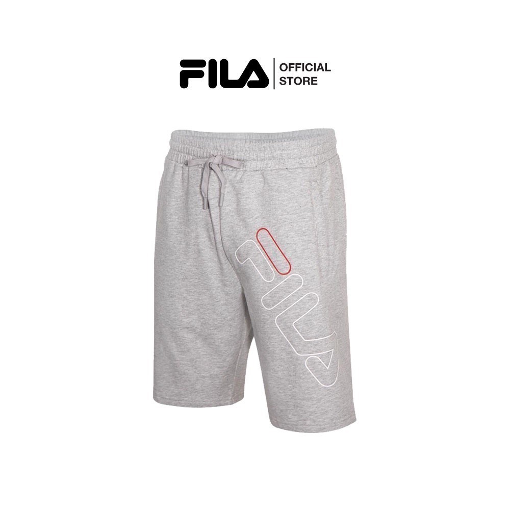 FILA กางเกงลำลองขาสั้นผู้ชาย รุ่น STB230404M - GREY